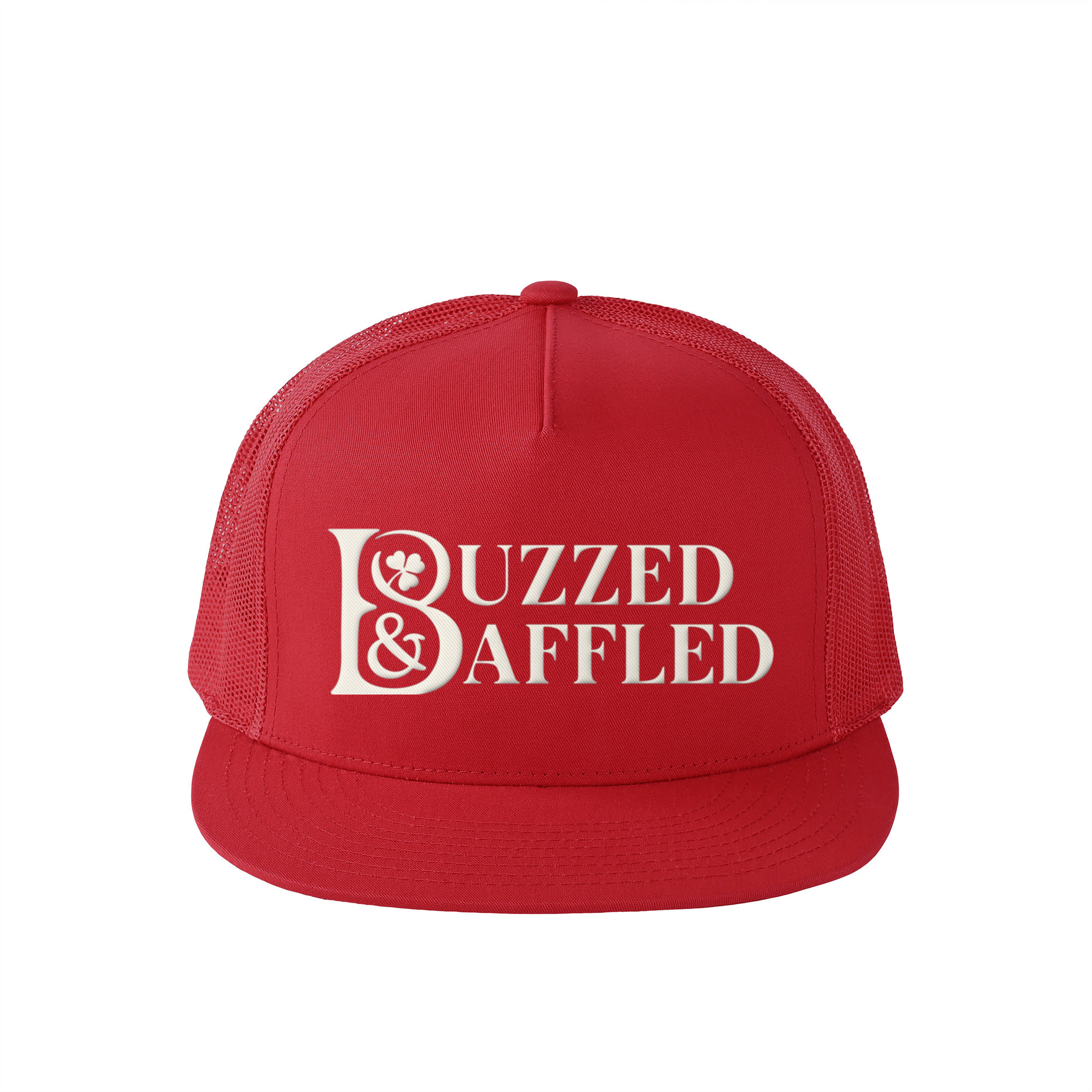 B&B Flat-Brim Mesh Cap